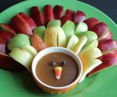 Apples and Carmel Dip