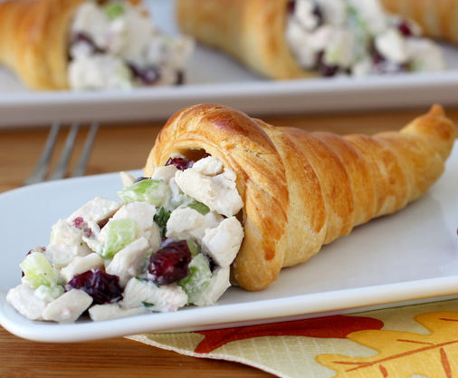 Crescent Roll Cornucopia