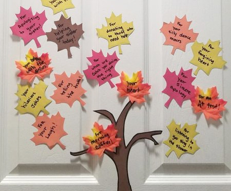 Door Tree for Thanksgiving