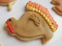 Turkey Cookies