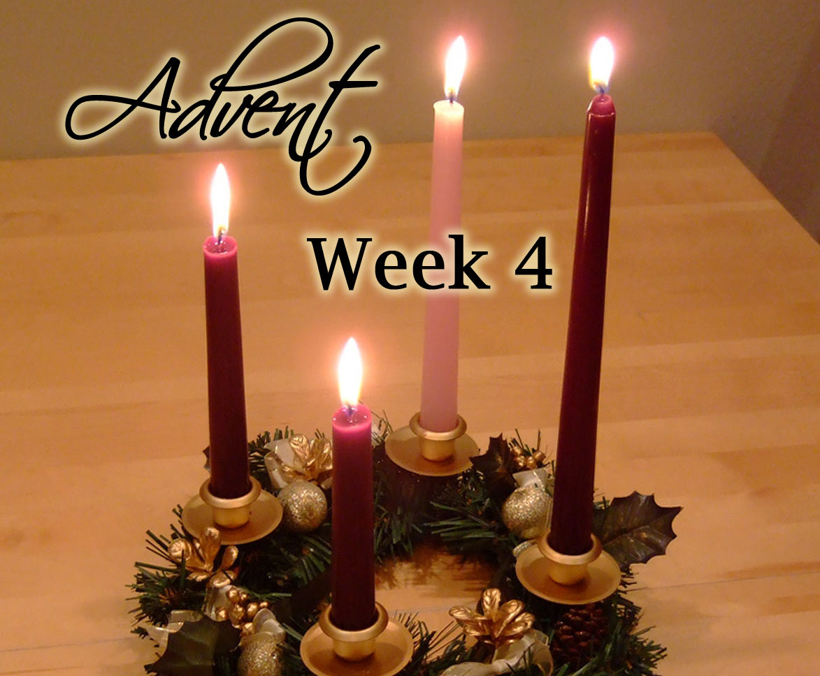 Advent Week 4 Scripture Reading, Music, and Candle Lighting
