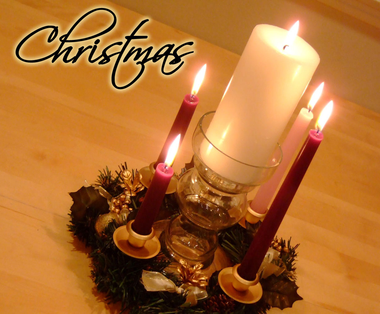 Advent Christmas Eve or Day Candles and Reading | Celebrating Holidays