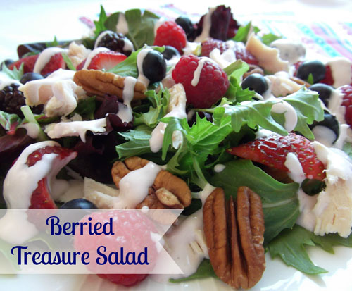 Berried Treasure Salad for July 4th