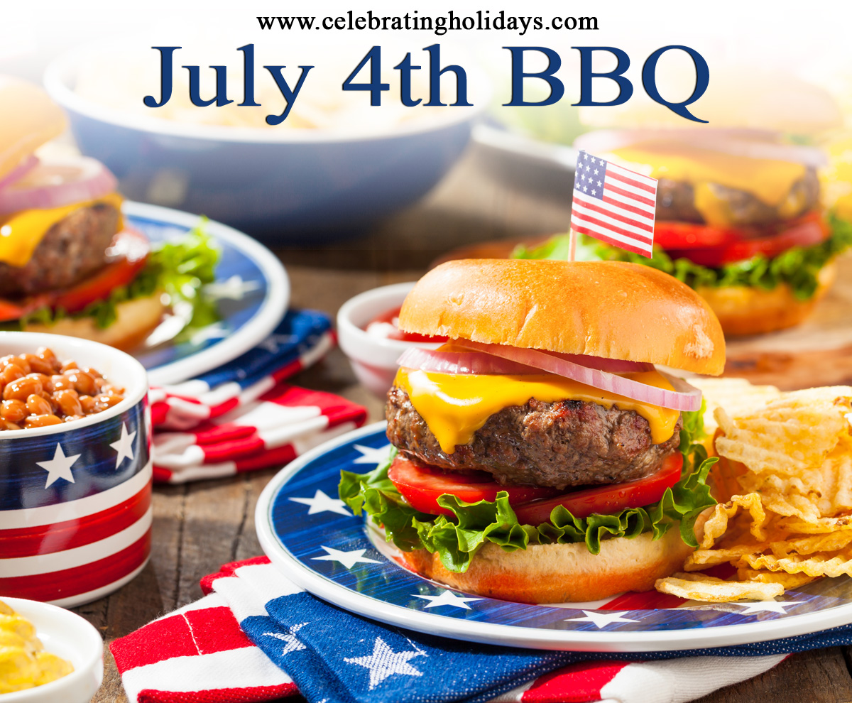 July 4th Picnic and Barbecue Traditions Celebrating Holidays
